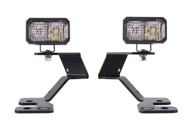 Diode Dynamics 2021 Ford Bronco Sport Stage Series 2in LED Ditch Light Kit- White Combo-Light Bars & Cubes-Grocery Getter Performance