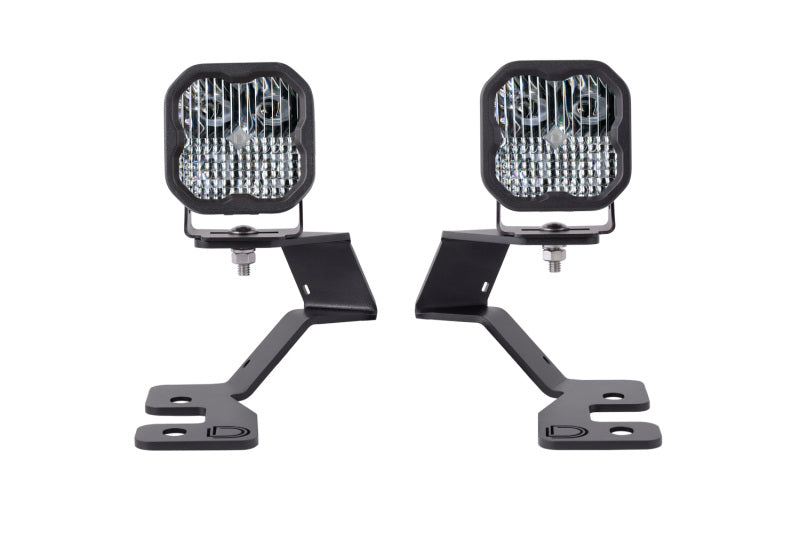 Diode Dynamics 2021 Ford Bronco SS3 LED Ditch Light Kit Sport White Combo-Light Bars & Cubes-Grocery Getter Performance