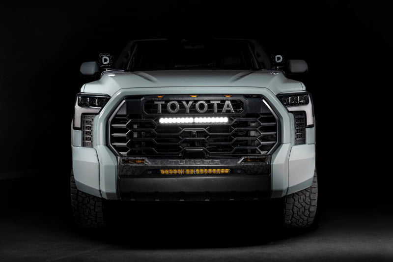 Diode Dynamics 2022-2026 Toyota Tundra Pro Grille SS20 Pro LED Kit Yellow Combo 3000K-Light Bars & Cubes-Grocery Getter Performance