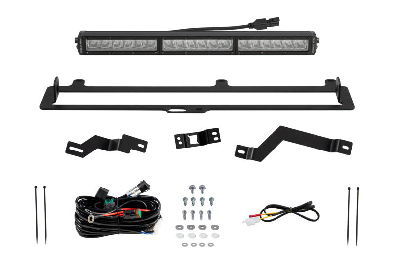 Diode Dynamics 2022+ Toyota Tundra Pro Grille 18in Lightbar Kit-Light Bars & Cubes-Grocery Getter Performance