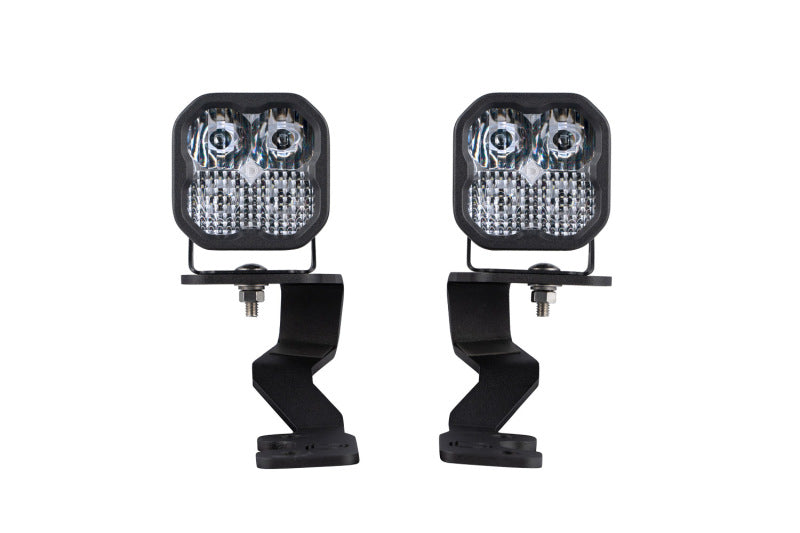 Diode Dynamics 2022 Toyota Tundra SS3 Pro Stage Series Ditch Light Kit - White Combo-Light Bars & Cubes-Grocery Getter Performance