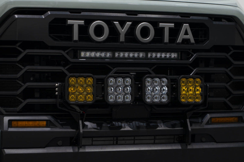 Diode Dynamics 2022 Toyota Tundra SS5 Grille CrossLink Bracket Kit-Light Mounts-Grocery Getter Performance