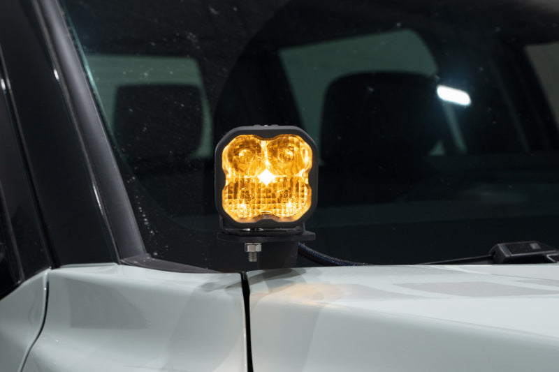 Diode Dynamics 2022 Toyota Tundra SS5 Pro Stage Series Ditch Light Kit - Yellow Combo-Light Bars & Cubes-Grocery Getter Performance