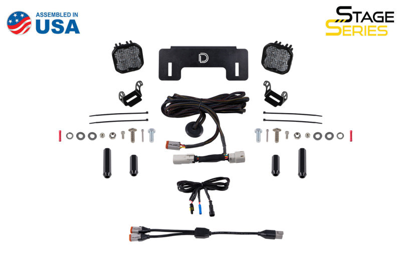 Diode Dynamics 21-22 Ford Bronco C1 Sport Stage Series Reverse Light Kit-Light Accessories and Wiring-Grocery Getter Performance