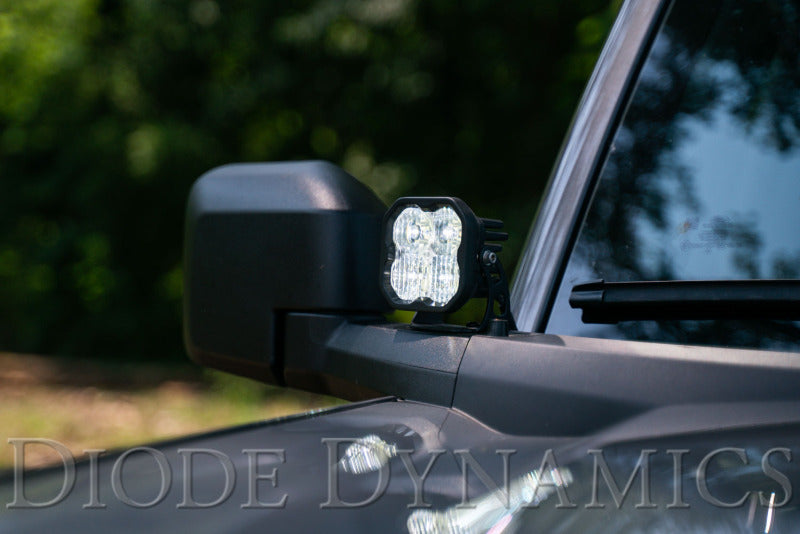 Diode Dynamics 21-22 Ford Bronco SS3 LED Ditch Light Kit - Sport Yellow Combo-Light Bars & Cubes-Grocery Getter Performance