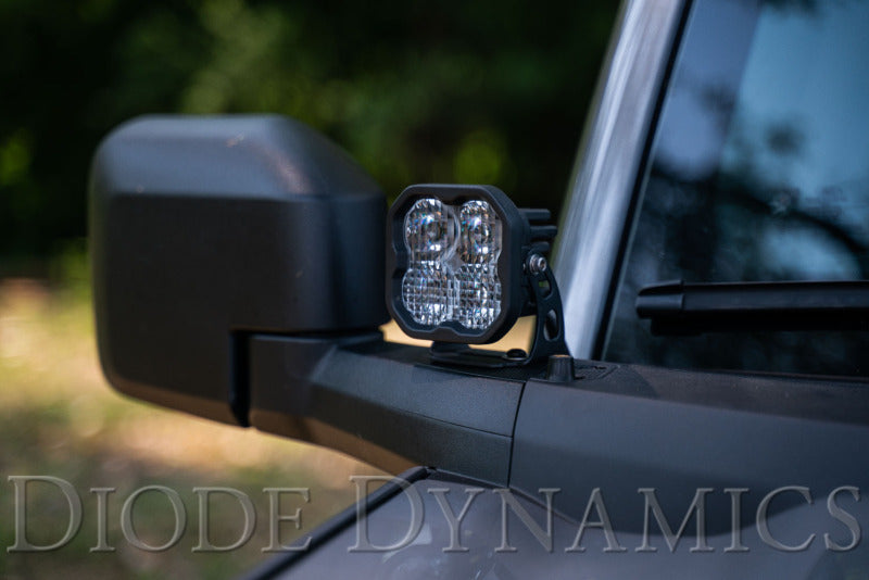 Diode Dynamics 21-22 Ford Bronco SS3 LED Ditch Light Kit - Sport Yellow Combo-Light Bars & Cubes-Grocery Getter Performance
