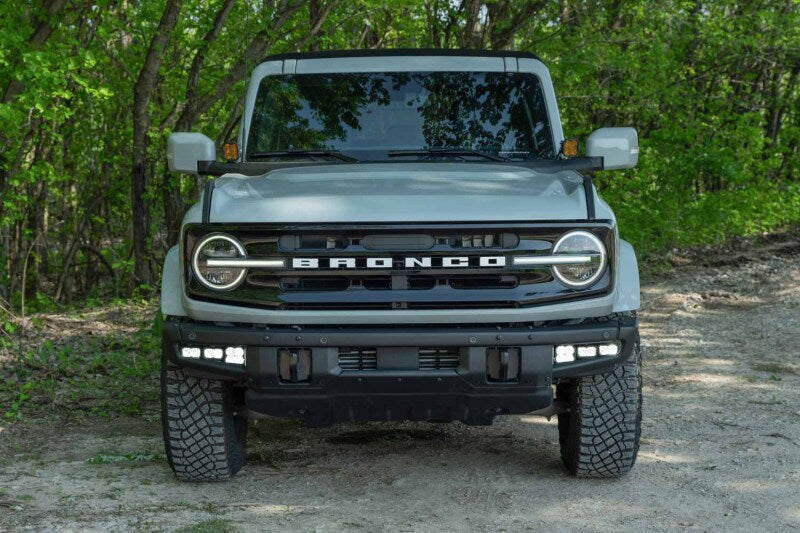 Diode Dynamics 21-Up Ford Bronco Stage Series Fog Pocket Kit - White Sport-Fog Lights-Grocery Getter Performance