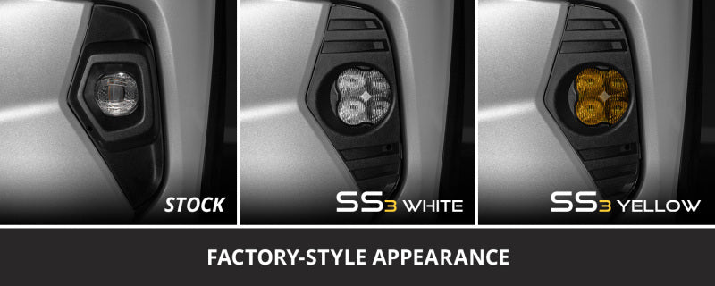 Diode Dynamics 22-25 Toyota RAV4 SS3 Fog Light Kit - White Sport-Fog Lights-Grocery Getter Performance