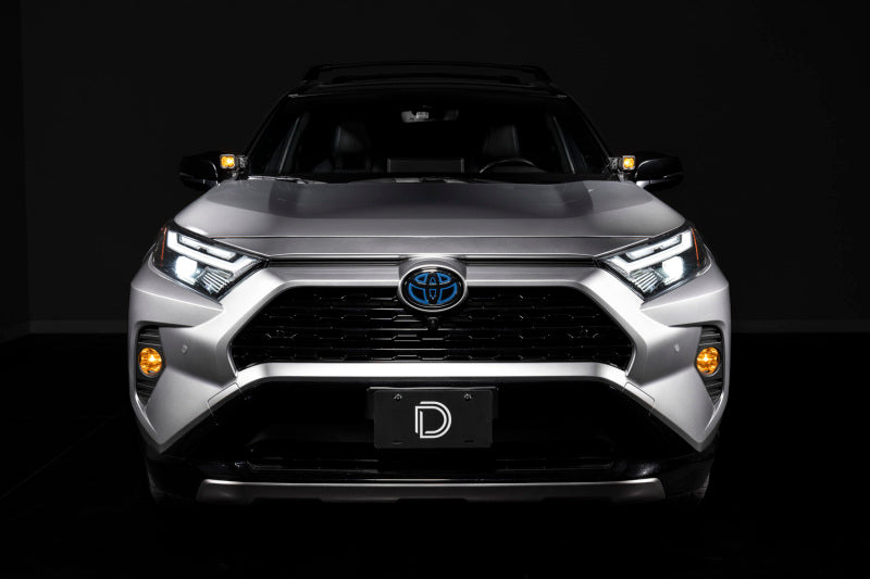 Diode Dynamics 22-25 Toyota RAV4 SS3 Fog Light Kit - White Sport-Fog Lights-Grocery Getter Performance