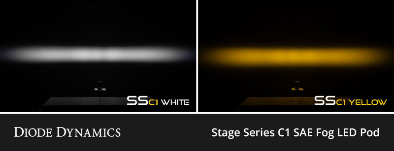 Diode Dynamics 23-24 Toyota GR Corolla SSC1 LED Fog Light Kit - White SAE Fog-Fog Lights-Grocery Getter Performance