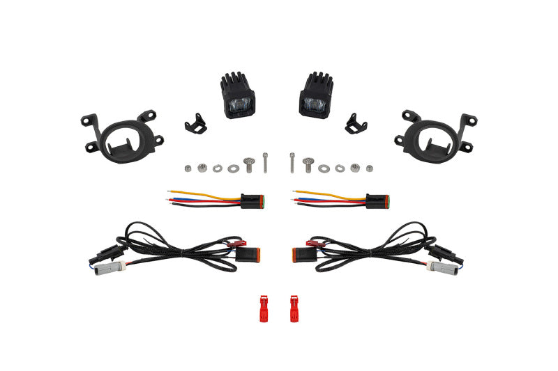 Diode Dynamics 23-24 Toyota GR Corolla SSC1 LED Fog Light Kit - White SAE Fog-Fog Lights-Grocery Getter Performance