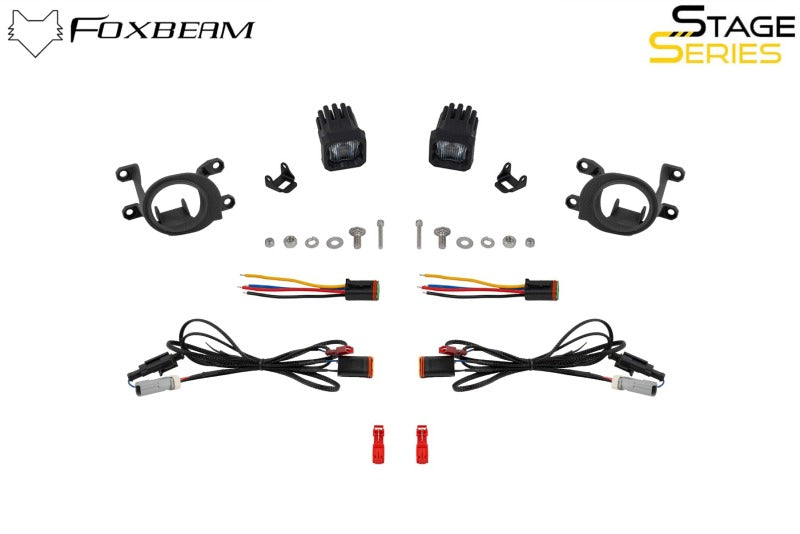 Diode Dynamics 23-24 Toyota GR Corolla SSC1 LED Fog Light Kit - Yellow SAE Fog-Fog Lights-Grocery Getter Performance