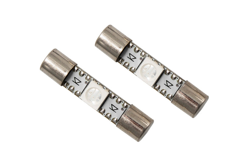 Diode Dynamics 28mm SMF1 LED Bulb - Amber (Pair)-Bulbs-Grocery Getter Performance