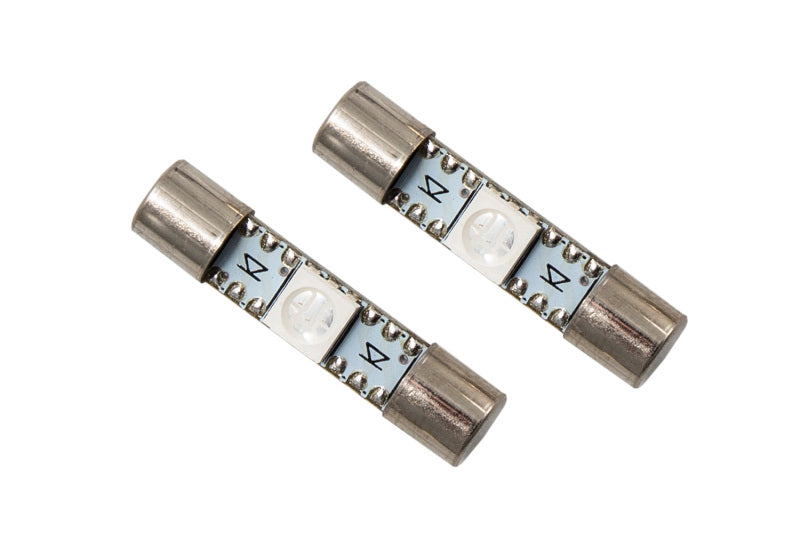 Diode Dynamics 28mm SMF1 LED Bulb - Blue (Pair)-Bulbs-Grocery Getter Performance