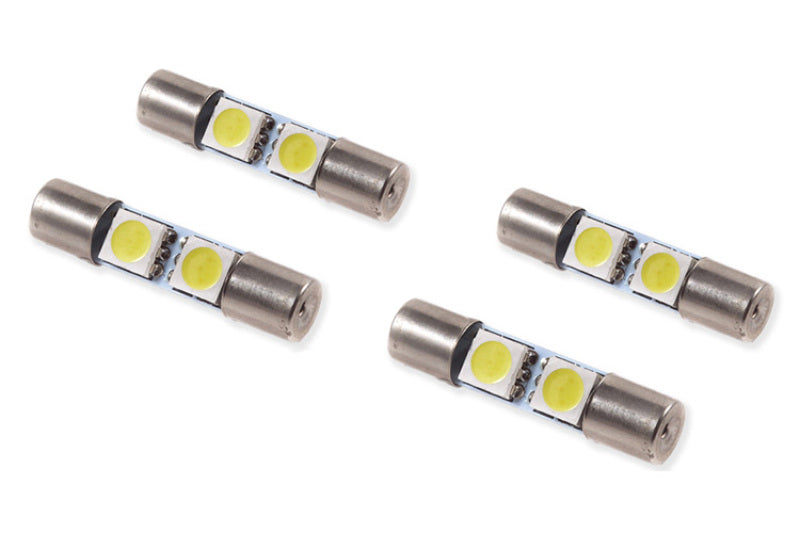 Diode Dynamics 28mm SMF2 LED Bulb - Cool - White Set of 4-Bulbs-Grocery Getter Performance