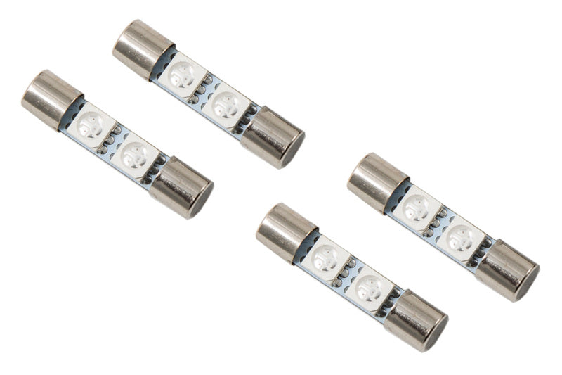 Diode Dynamics 28mm SMF2 LED Bulb - Red Set of 4-Bulbs-Grocery Getter Performance