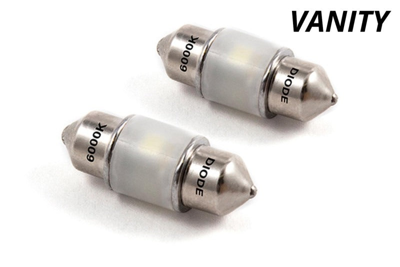Diode Dynamics 29mm HP6 LED Bulb - Blue (Pair)-Bulbs-Grocery Getter Performance