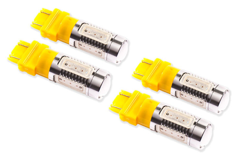 Diode Dynamics 3157 LED Bulb HP11 LED - Amber Set of 4-Bulbs-Grocery Getter Performance