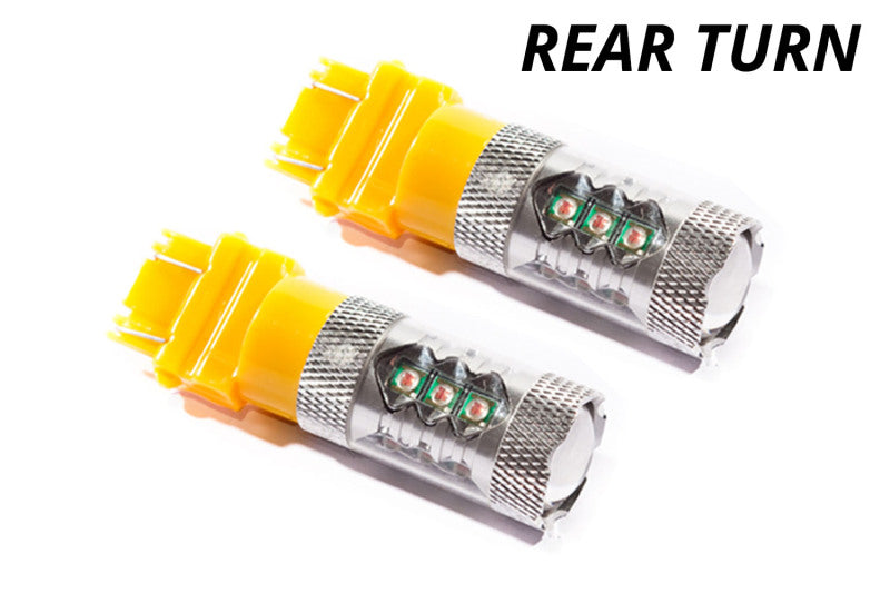 Diode Dynamics 3157 LED Bulb HP11 LED - Red (Pair)-Bulbs-Grocery Getter Performance