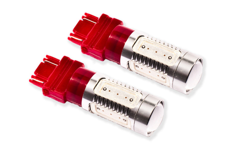 Diode Dynamics 3157 LED Bulb HP11 LED - Red (Pair)-Bulbs-Grocery Getter Performance