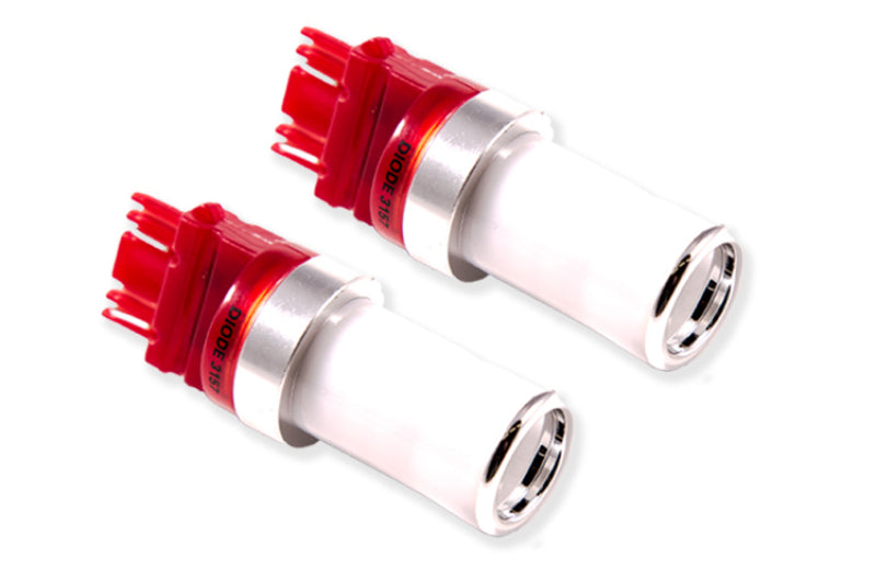 Diode Dynamics 3157 LED Bulb HP48 LED - Red (Pair)-Bulbs-Grocery Getter Performance