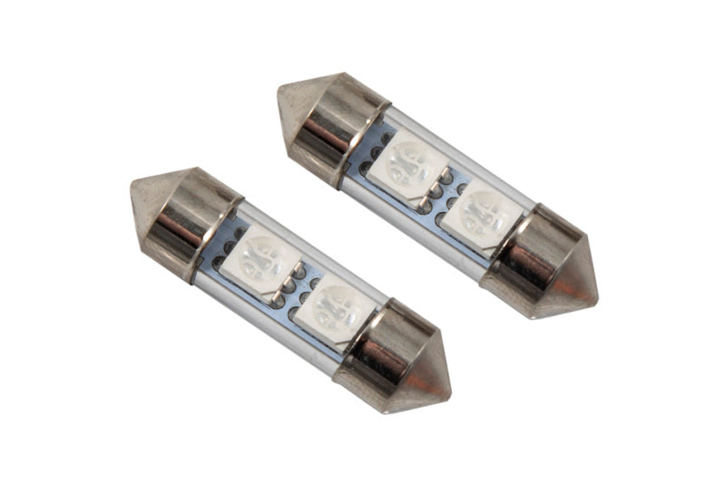 Diode Dynamics 31mm SMF2 LED Bulb - Blue (Pair)-Bulbs-Grocery Getter Performance