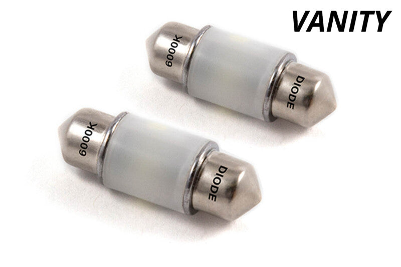 Diode Dynamics 31mm SMF2 LED Bulb Warm - White (Pair)-Bulbs-Grocery Getter Performance