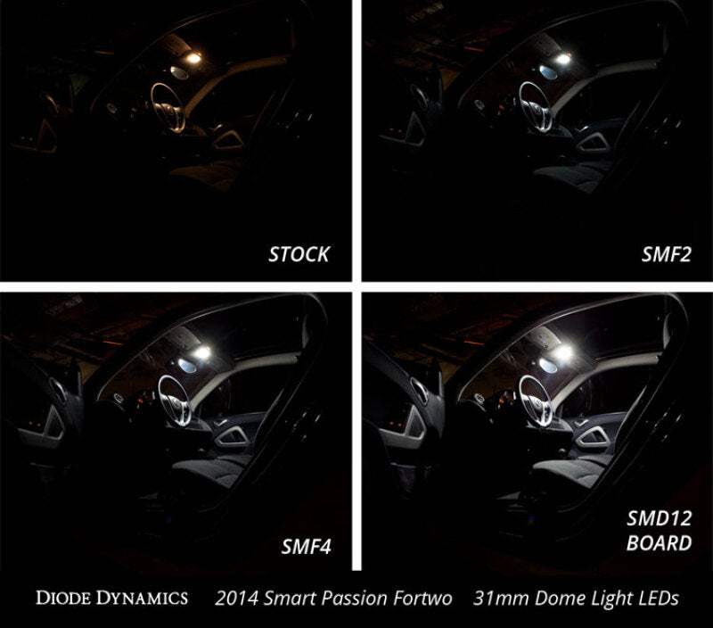 Diode Dynamics 36mm HP6 LED - Red (Single)-Light Bars & Cubes-Grocery Getter Performance