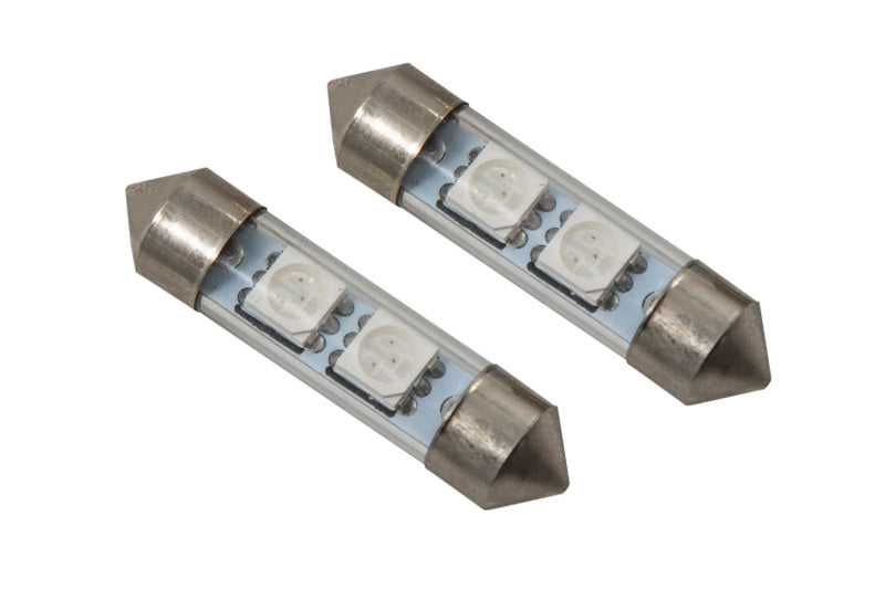 Diode Dynamics 36mm SMF2 LED Bulb - Blue (Pair)-Bulbs-Grocery Getter Performance