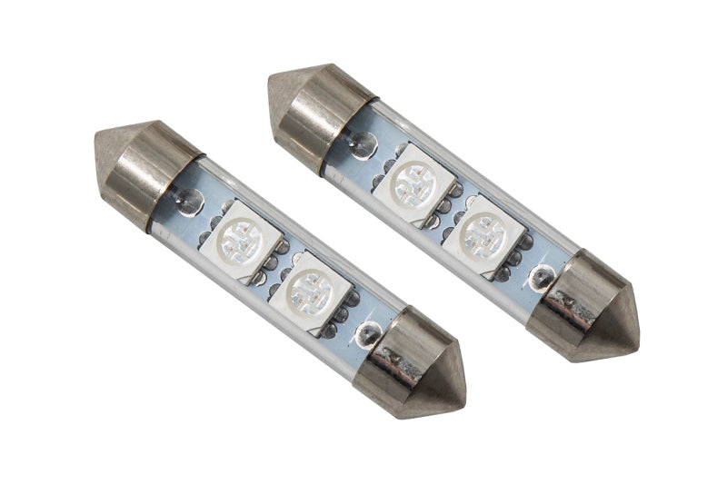 Diode Dynamics 39mm SMF2 LED Bulb - Blue (Pair)-Bulbs-Grocery Getter Performance