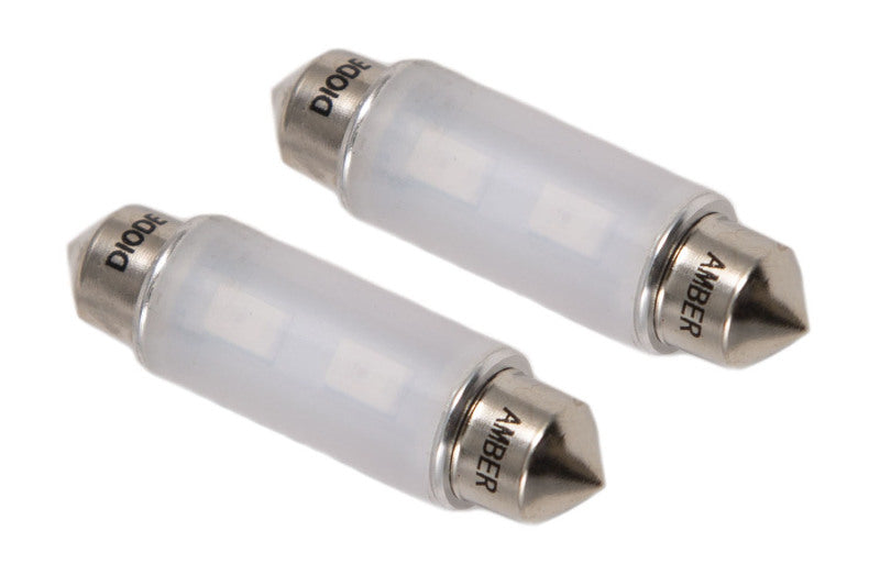 Diode Dynamics 41mm HP6 LED Bulb - Amber (Pair)-Bulbs-Grocery Getter Performance