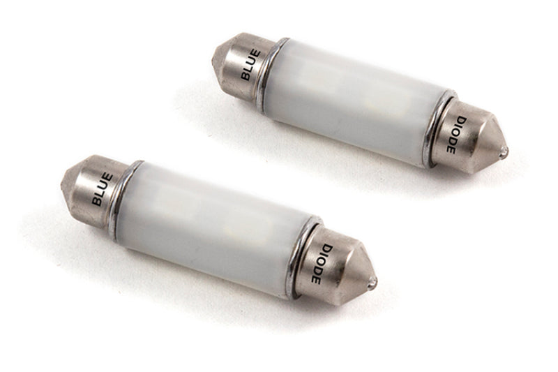Diode Dynamics 41mm HP6 LED Bulb - Blue (Pair)-Bulbs-Grocery Getter Performance