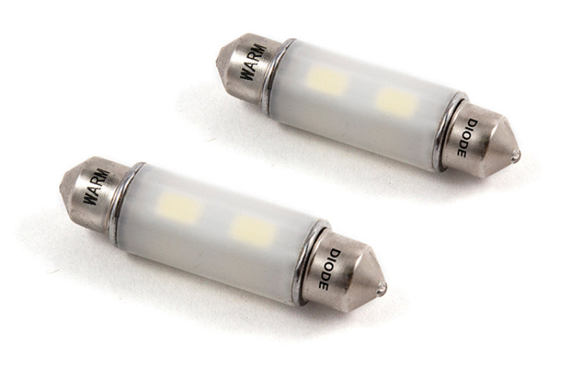 Diode Dynamics 41mm HP6 LED Bulb Warm - White (Pair)-Bulbs-Grocery Getter Performance