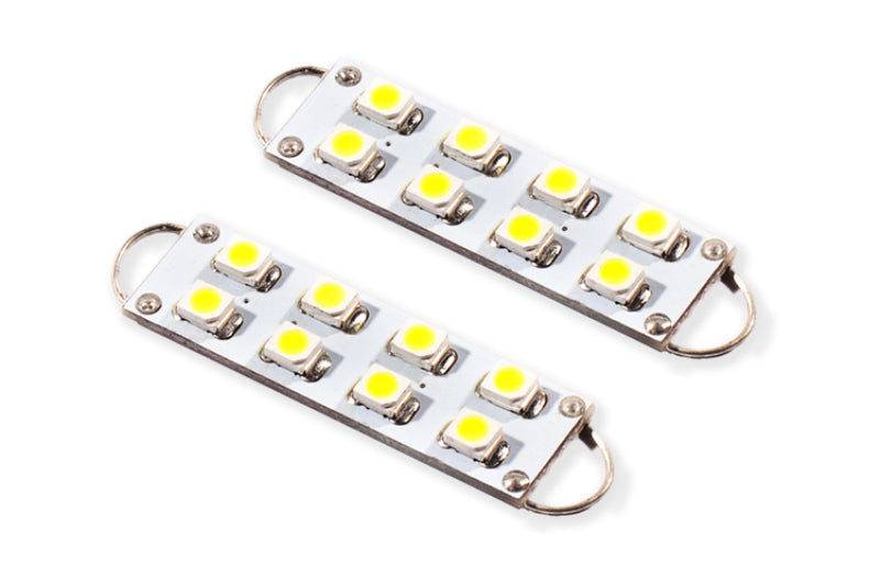 Diode Dynamics 44mm SML8 LED Bulb - Cool - White (Pair)-Bulbs-Grocery Getter Performance