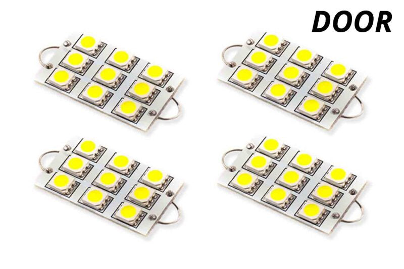 Diode Dynamics 44mm SML8 LED Bulb - Cool - White Set of 4-Bulbs-Grocery Getter Performance