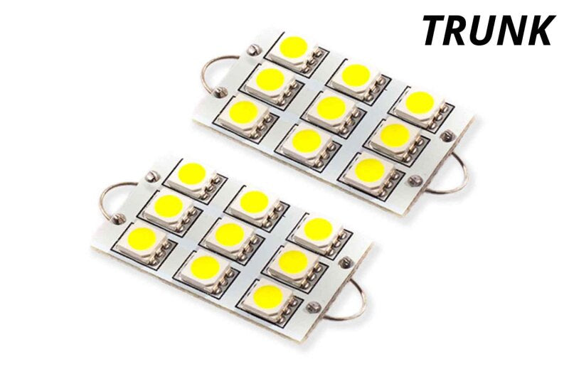 Diode Dynamics 44mm SML9 LED Bulb - Cool - White (Pair)-Bulbs-Grocery Getter Performance