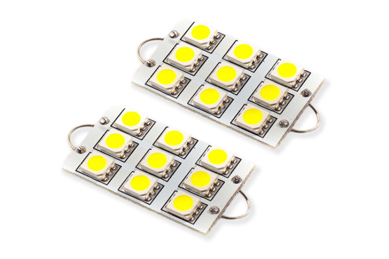 Diode Dynamics 44mm SML9 LED Bulb - Cool - White (Pair)-Bulbs-Grocery Getter Performance