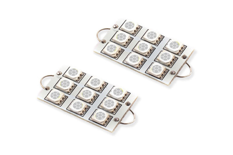 Diode Dynamics 44mm SML9 LED Bulb - Red (Pair)-Bulbs-Grocery Getter Performance