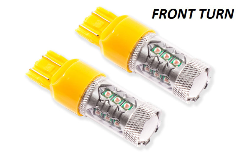 Diode Dynamics 7443 LED Bulb HP11 LED - Amber (Pair)-Bulbs-Grocery Getter Performance