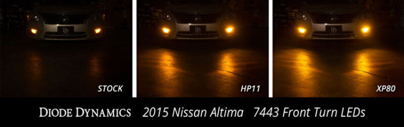 Diode Dynamics 7443 LED Bulb HP11 LED - Amber (Pair)-Bulbs-Grocery Getter Performance