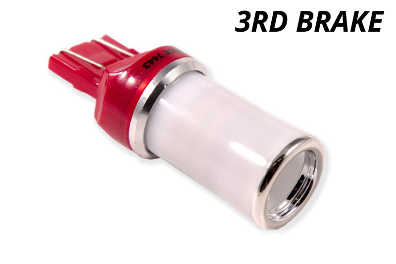 Diode Dynamics 7443 LED Bulb HP11 LED - Red (Single)-Bulbs-Grocery Getter Performance