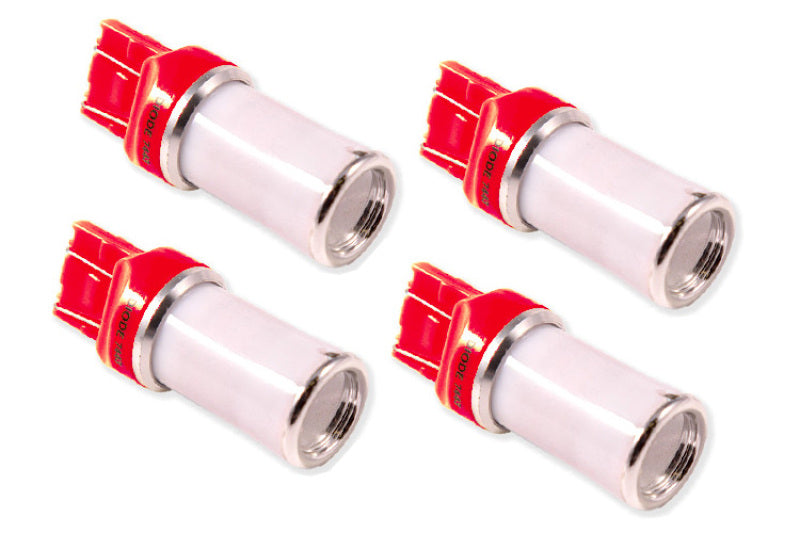 Diode Dynamics 7443 LED Bulb HP48 LED - Red Set of 4-Bulbs-Grocery Getter Performance