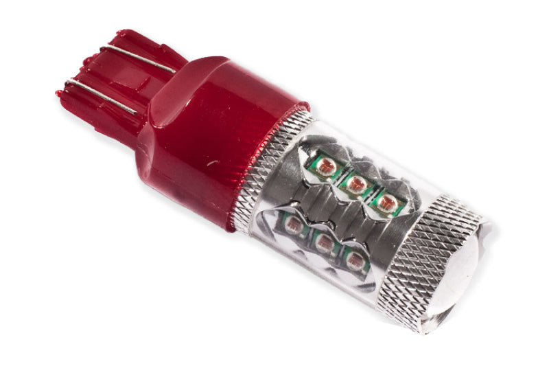 Diode Dynamics 7443 LED Bulb XP80 LED - Red (Single)-Bulbs-Grocery Getter Performance