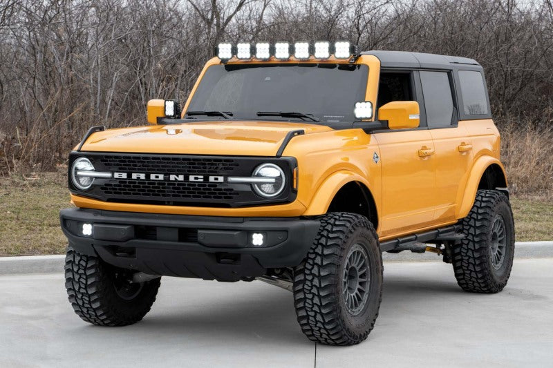 Diode Dynamics Bronco SS5 Sport CrossLink Windshield - White Combo Lightbar Kit-Light Bars & Cubes-Grocery Getter Performance