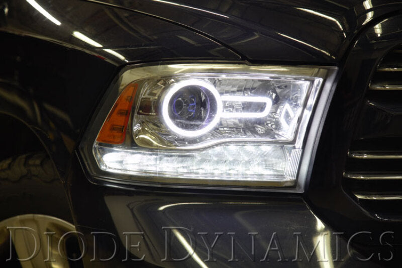 Diode Dynamics Dodge Ram Halo Lights LED 13-18 Ram Switchback Kit-Bulbs-Grocery Getter Performance