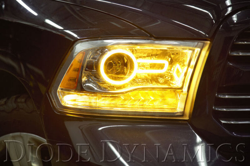 Diode Dynamics Dodge Ram Halo Lights LED 13-18 Ram Switchback Kit-Bulbs-Grocery Getter Performance