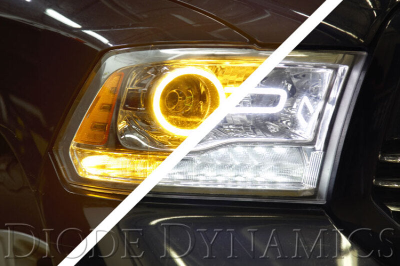 Diode Dynamics Dodge Ram Halo Lights LED 13-18 Ram Switchback Kit-Bulbs-Grocery Getter Performance