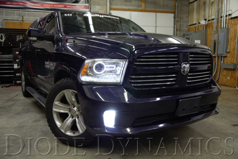 Diode Dynamics Dodge Ram Halo Lights LED 13-18 Ram Switchback Kit-Bulbs-Grocery Getter Performance