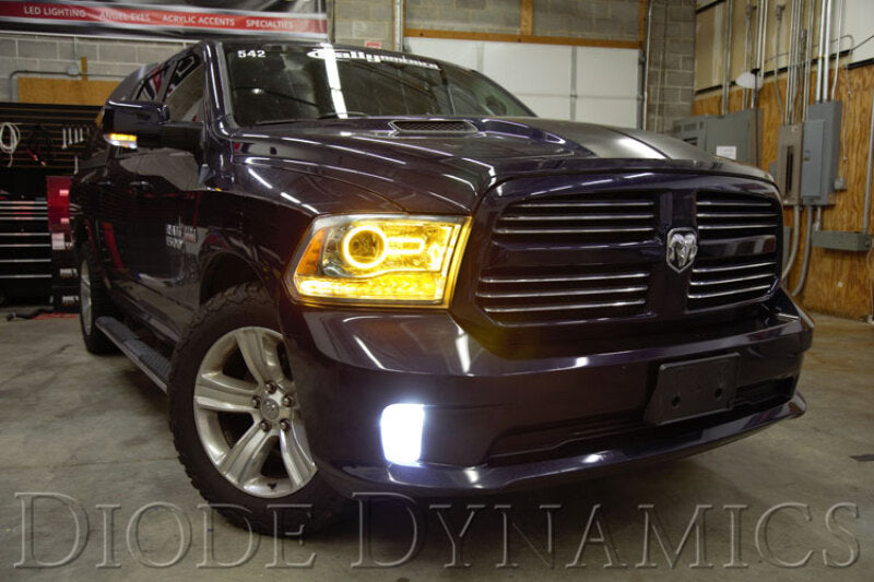 Diode Dynamics Dodge Ram Halo Lights LED 13-18 Ram Switchback Kit-Bulbs-Grocery Getter Performance