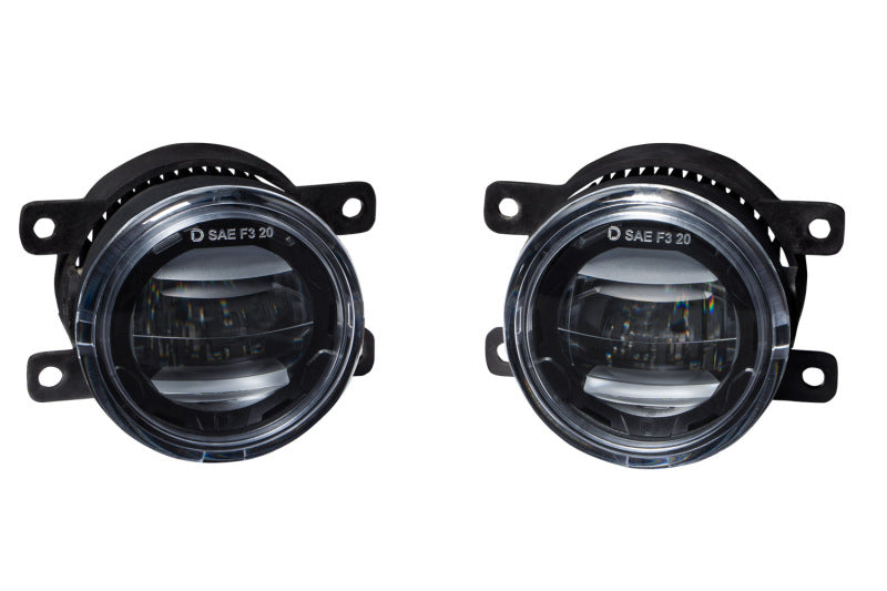 Diode Dynamics Elite Series Type A Fog Lamps - Yellow (Pair)-Fog Lights-Grocery Getter Performance